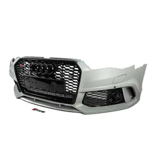 Voorbumper met zwarte RS6-Style grille (2014–2017) Audi A6 C7 2011–2017 foto 3