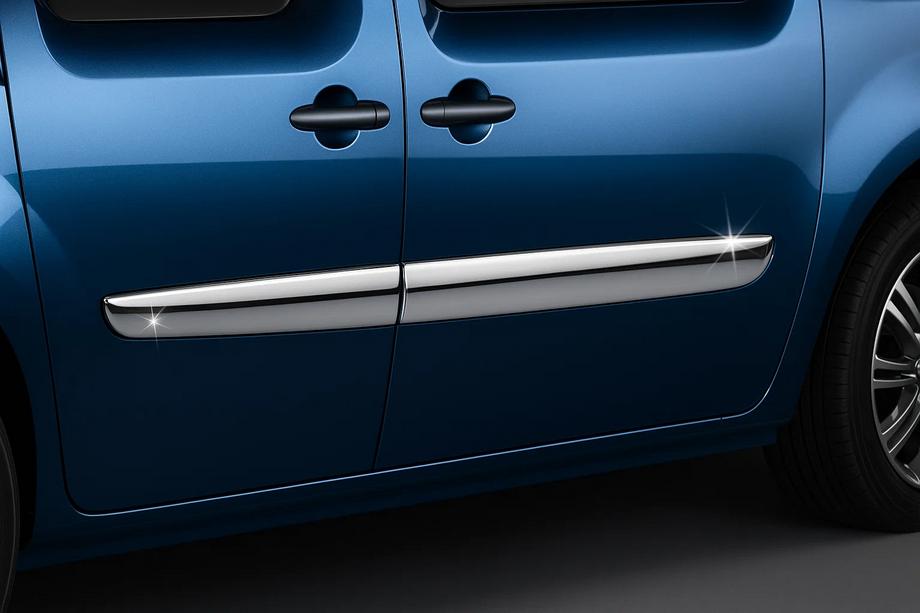 Renault Kangoo 2008–2020 Deurstrips (2011-2014, 4 st, RVS) Foto 1