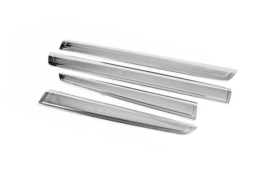 Renault Kangoo 2008–2020 Deurstrips (2011-2014, 4 st, RVS) Foto 2