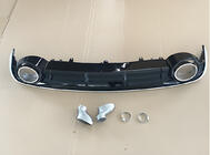 Audi A6 C7 2011–2017 Achterdiffuser met uitlaatsierstukken RS-Style V-2 (2014-2017) foto 1