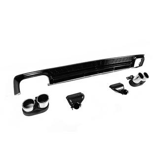 Achterdiffuser met uitlaatsierstukken S-Style (voor Base) Audi A6 C8 2018–2025 foto 3