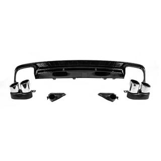 Achterdiffuser met uitlaatsierstukken S-Style (voor Base) Audi A6 C8 2018–2025 foto 4