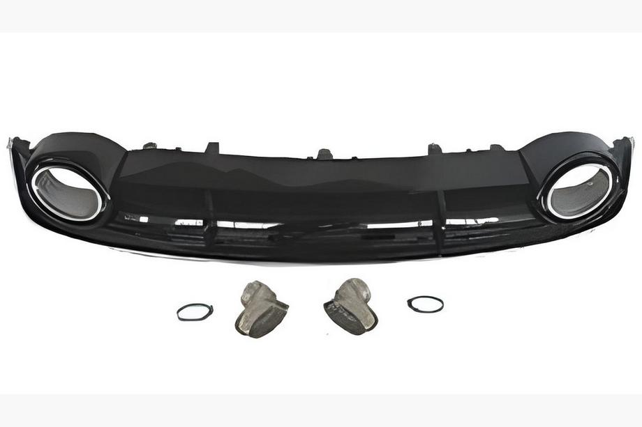 Audi A7 2010–2018 Achterdiffuser met RS-Style uitlaatsierstukken (2015-2018) Image