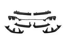 BMW 5/i5 Serie G60/G60E/G61 2023– Bodykit set Gloss Black (voor M-Sport) foto 19