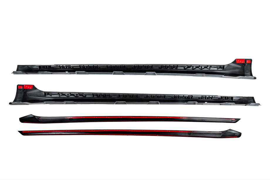 Audi A5 2016–2025 RS-Style side skirts (voor 4-deurs uitvoering, 2016-2019) Foto 7