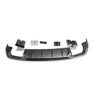 Achterdiffuser met uitlaatsierstukken V-2 (voor S/S-Line, 2016-2020) Audi A3 2012–2020