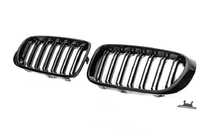 BMW X3 F25 2011–2018 Niergrille M-look (2014-2018, hoogglans zwart) foto 3