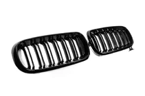 BMW X6 F16 2014–2019 Niergrilles M-Look (hoogglans zwart) foto 4