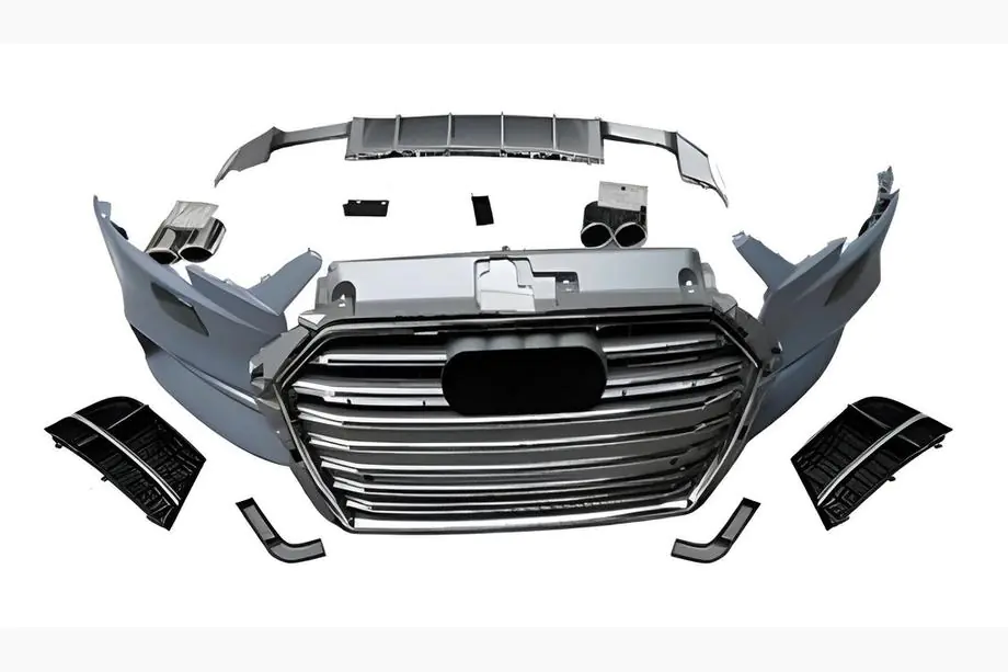 Audi A3 2012–2020 Voorbumper RS-Style V-2 (HB/Sedan, 2016-2020) Image