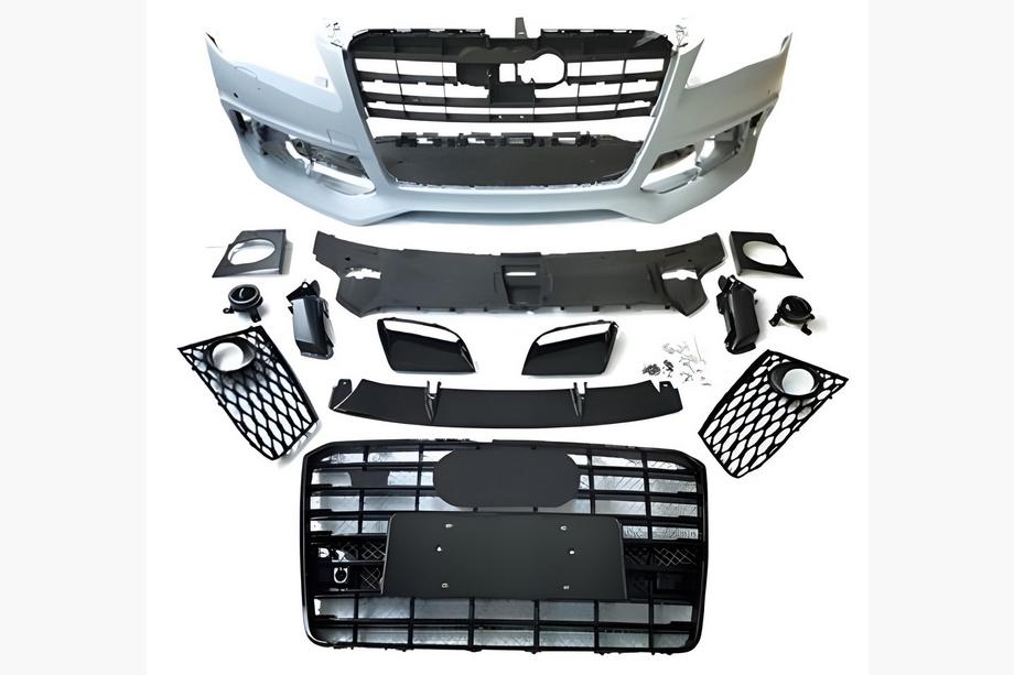 Audi A8 2010–2018 Voorbumper RS-Style V1 (2010-2013) Image