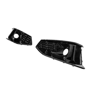 Mistlamproosters RS-Style (2019-2024, 2 stuks, zwart) Audi A4 B9 2015–2024 foto 2