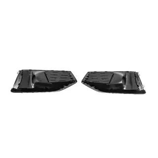 Mistlamproosters RS-Style (2019-2024, 2 stuks, zwart) Audi A4 B9 2015–2024 foto 4