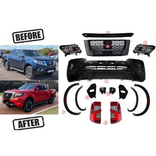 Facelift-upgradekit naar 2021 (voor 2015-2020) Nissan Navara/NP300 2016– foto 2