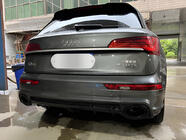 Audi Q5 2008–2017 Achterdiffuser met uitlaatsierstukken QRS-Style foto 1