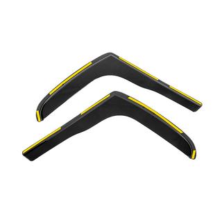 In-channel raamwindschermen (2 stuks, Niken Luxury) Opel Vivaro 2015–2019 foto 3