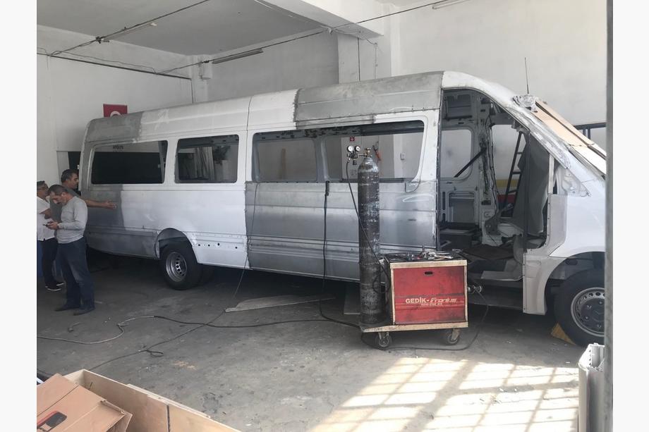 Volkswagen Crafter 2006–2016 Carrosserieverlengingsset Foto 5