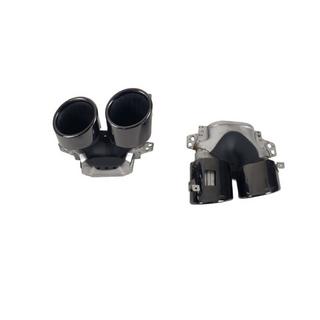 Achterdiffuser met uitlaatsierstukken GLE53 Black (2018-2026) foto 3