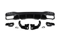 Mercedes GLE/ML-klasse W166 2011–2018 Achterdiffuser voor GLE (GLE63 Black design) foto 2