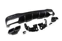 Mercedes GLE/ML-klasse W166 2011–2018 Achterdiffuser voor GLE (GLE63 Black design) foto 4
