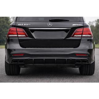 Achterdiffuser voor GLE (GLE63 Black design) foto 1