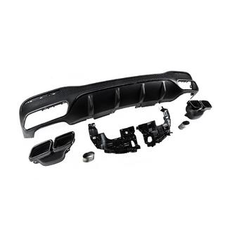 Achterdiffuser voor GLE (GLE63 Black design) foto 4