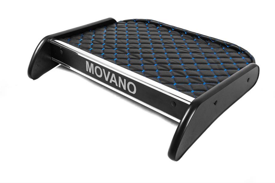 Opel Movano 2010–2021 Dashboardplank (zwart met blauwe stiksels) Foto 2