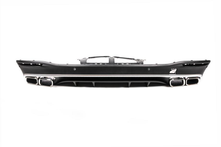 Mercedes GLS X167 2019– Achterdiffuser GLS63 AMG (met chrome uitlaattips) Image