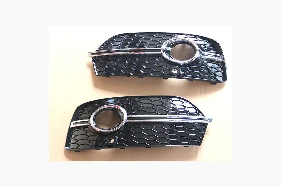 Audi Q3 2011–2019 Mistlampgrilles RSQ-Style (2011-2015, 2 stuks, zwart) Image