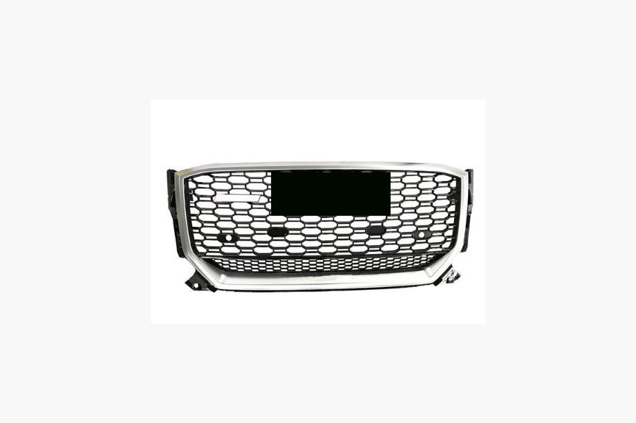 Audi Q2 2016– Voorgrille RSQ-Style (2016-2024, zwart met chroom) Image