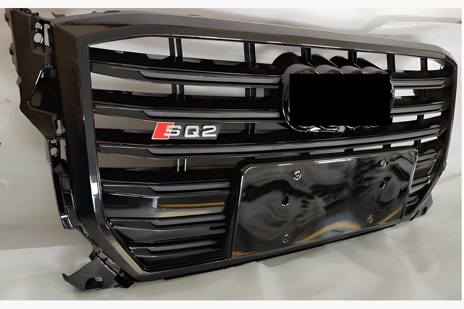 Audi Q2 2016– Voorgrille SQ-Style V2 (2016-2024, zwart) Image