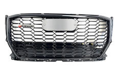 Audi Q2 2016– Voorgrille RSQ-Style (2016-2024, zwart) foto 1