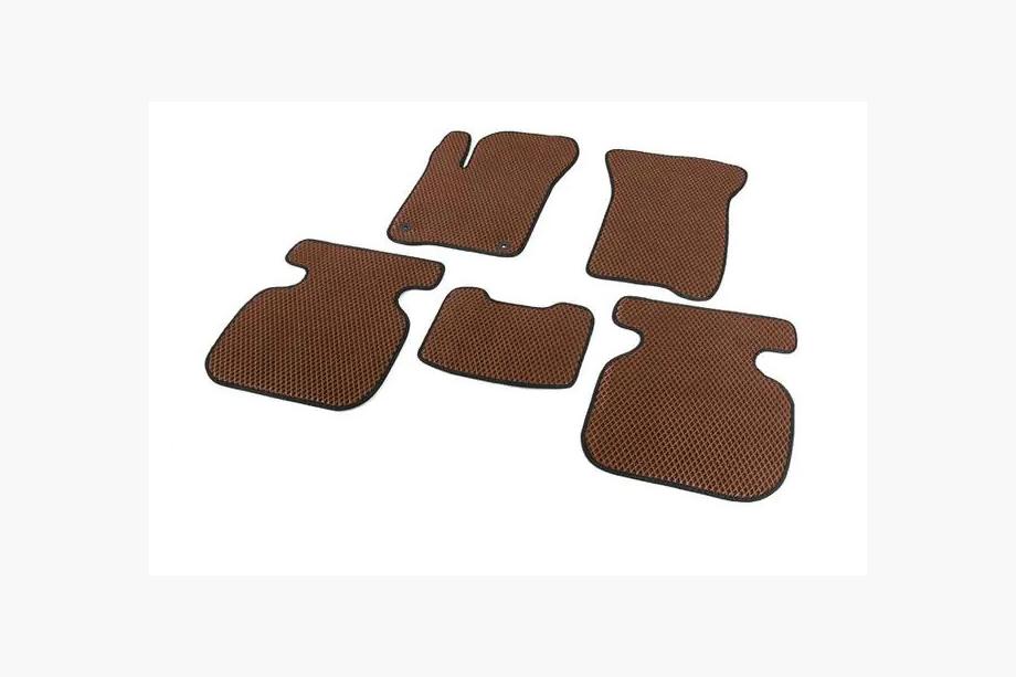 Dodge Journey 2008–2020 EVA automatten voor het interieur (2 rijen, bruin) Image