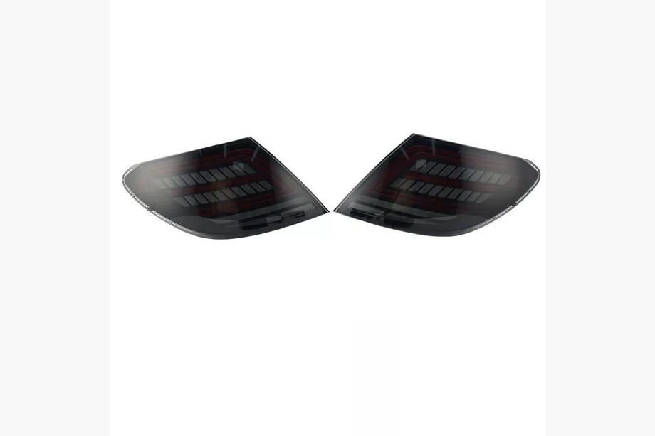 Mercedes C-klasse W204 2007–2015 Achterlichten Black Edition LED (2 stuks) Image