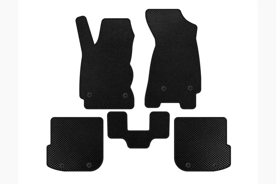 Audi A4 B5 1994–2001 EVA automatten (Avant, Zwart) Foto 1