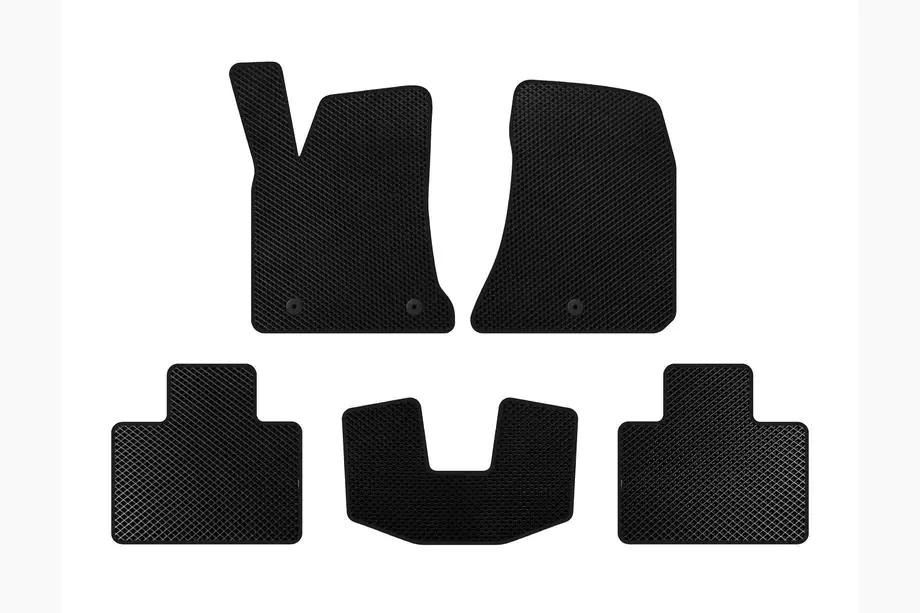 Dodge Charger 2010–2023 EVA automatten voor interieur (2015-2023, SD, Zwart) Foto 1