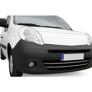 Voorbumperbeschermlijsten (set van 2, RVS) Renault Kangoo 2008–2020 foto 1