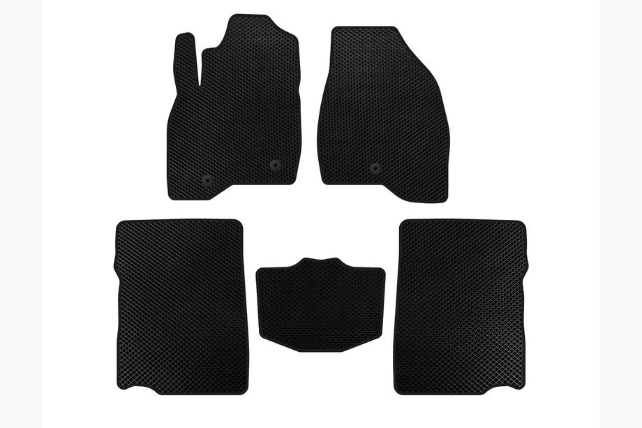 Ford Explorer 2011–2019 EVA automatten (2017-2019, 2e rij, 7-zits, Zwart) Image