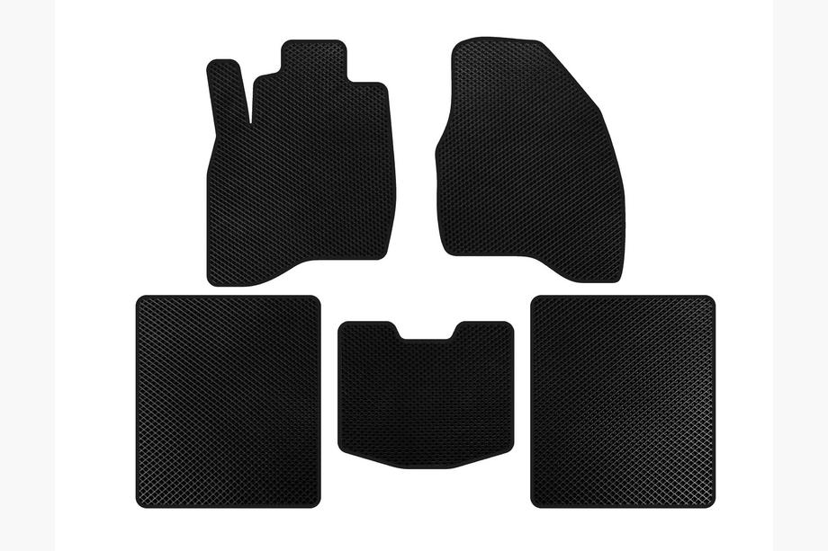 Ford Explorer 2011–2019 EVA vloermatten (2015-2019, 5-zits, Zwart) Image
