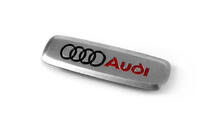 Audi Aluminium badge voor automatten (1 st.) foto 1