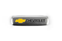 Chevrolet Aluminium badge voor automatten (1 st.) foto 2