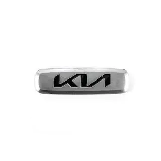 Aluminium embleem voor automatten V-2 (1 st.) foto 2
