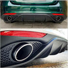 Alfa Romeo Giulia 2016–2022 Achterbumper diffuser Lip Carbon V2 (Carbon) foto 7