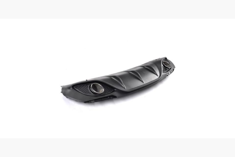 Alfa Romeo Giulia 2016–2022 Achterbumper diffuser Lip Carbon V2 (Carbon) Image