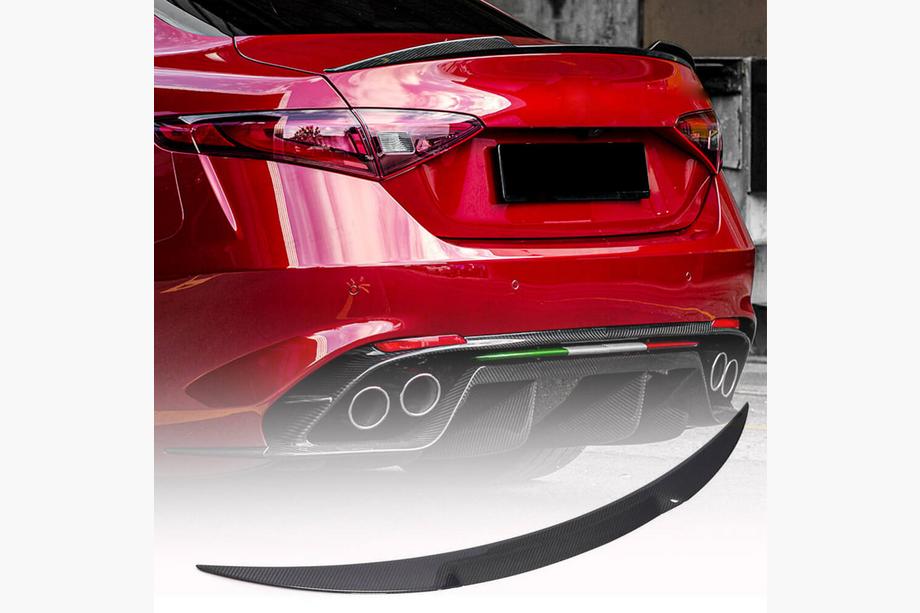 Alfa Romeo Giulia 2016–2022 Spoiler V5 (Dry Carbon) Foto 1