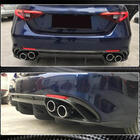 Alfa Romeo Giulia 2016–2022 Achterbumper diffuser V1 (voor Base, carbon) foto 4