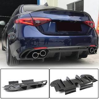 Achterbumper diffuser V1 (voor Base, carbon) foto 1