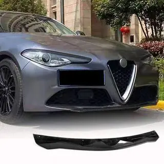 Front bumper lipspoiler Lip V2 (voor Base, carbon) Alfa Romeo Giulia 2016–2022 foto 1