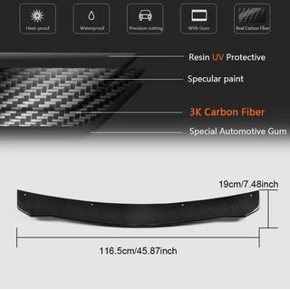 Front bumper lipspoiler Lip V2 (voor Base, carbon) foto 3