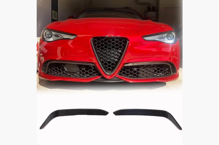 Alfa Romeo Giulia 2016–2022 Mistlampomlijstingen (voor Sport, kunststof) Image