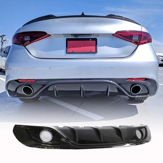 Achterbumperdiffuser (voor Sport, carbon) foto 1
